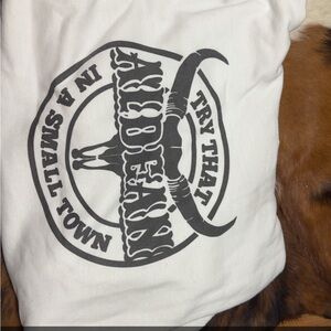 Bella Canvas White Graphic Tee